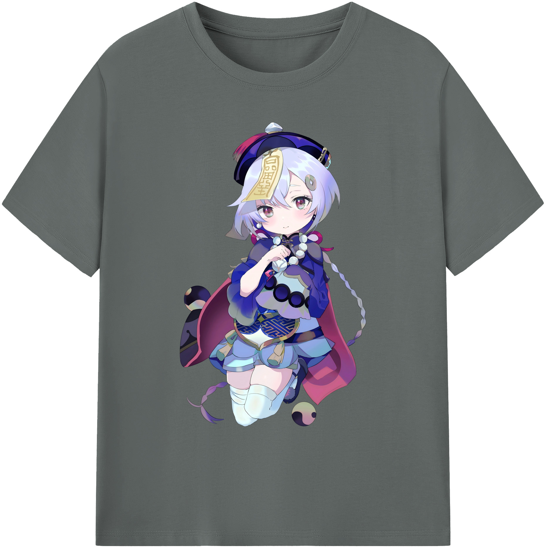 げんし神 七七 なな  genshin Nana 綿100％ メンズ半袖Tシャツ｜肌触りやわらか＆通気性